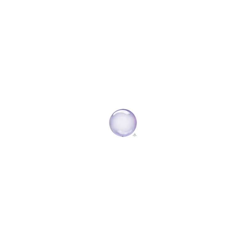 Crystal Clearz Balloon Purple 24"