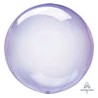 Crystal Clearz Balloon Purple 24"