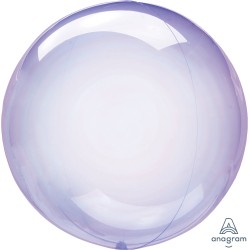 Crystal Clearz Balloon Purple 24"