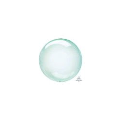 Crystal Clearz Balloon Green 24"