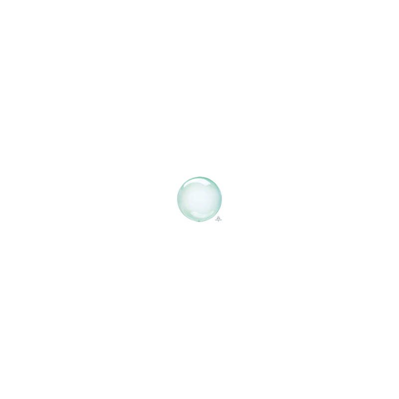 Crystal Clearz Balloon Green 24"