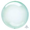 Crystal Clearz Balloon Green 24"