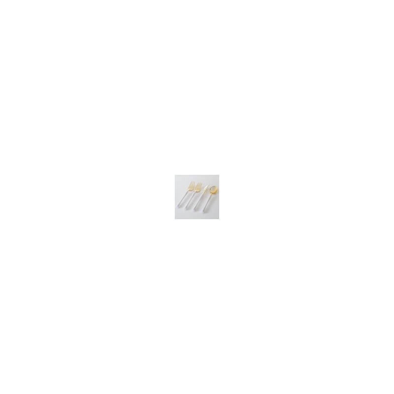 Neo Classic White and Gold Cutlery 32PK