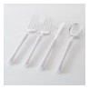 Neo Classic White and Silver Cutlery 32PK