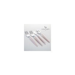 Blush and Silver Cutlery Pack 32PK