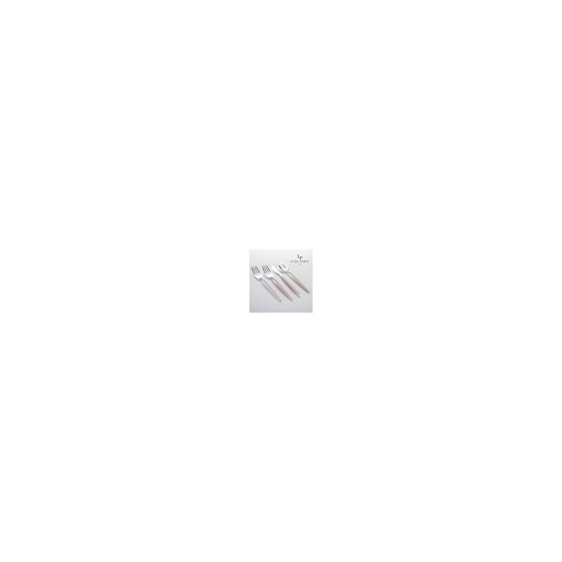 Blush and Silver Cutlery Pack 32PK