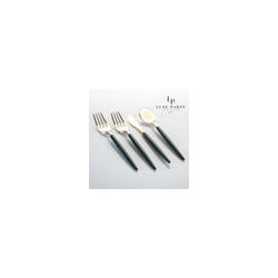 Emerald and Gold Cutlery Pack 32PK