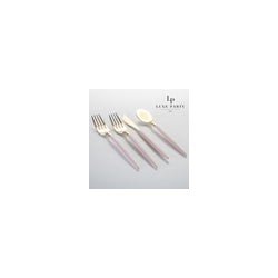 Blush and Gold combo Cutlery Pack 32PK