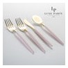 Blush and Gold combo Cutlery Pack 32PK