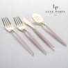 Blush and Gold combo Cutlery Pack 32PK
