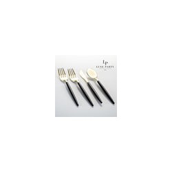 Black and Gold combo Cutlery Pack 32PK