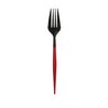 Black Forks w Red Handle 8pk