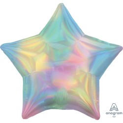 Estrella 22" Iridescent Pastel Rainbow