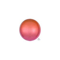 Ombré Orbz Red & Orange 16"