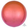 Ombré Orbz Red & Orange 16"