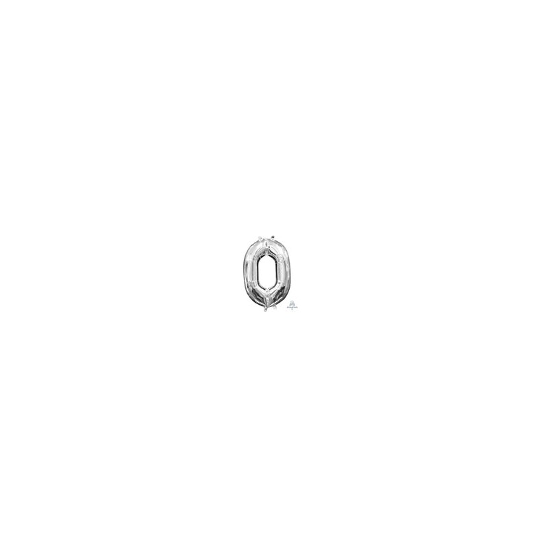 Número 0 plata 34"