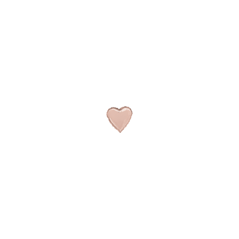 Corazón 18" Rose gold