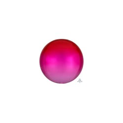 Ombré Orbz Red & Pink 16"